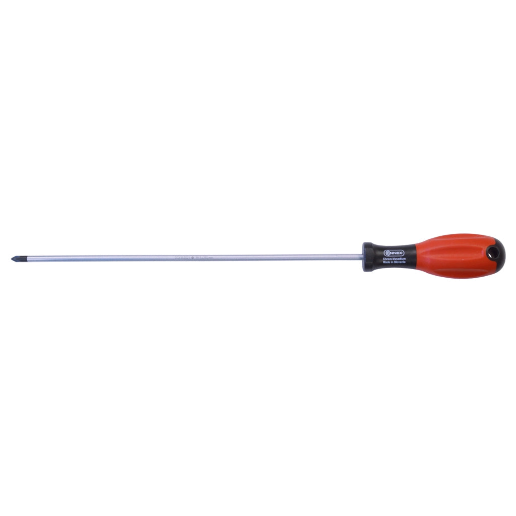 Giravite professionale per elettricista lama lunga Phillips PH2 x 300 mm.