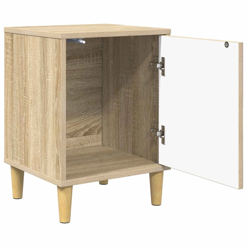 Armadio da Notte ELBURG 2 pz Rovere Sonoma 36 x 33 x 50 cm 8007198