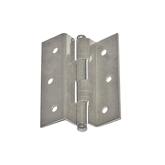 Cerniere collo alto - 40 x 35 mm. SX - nichelato - 2 pz.