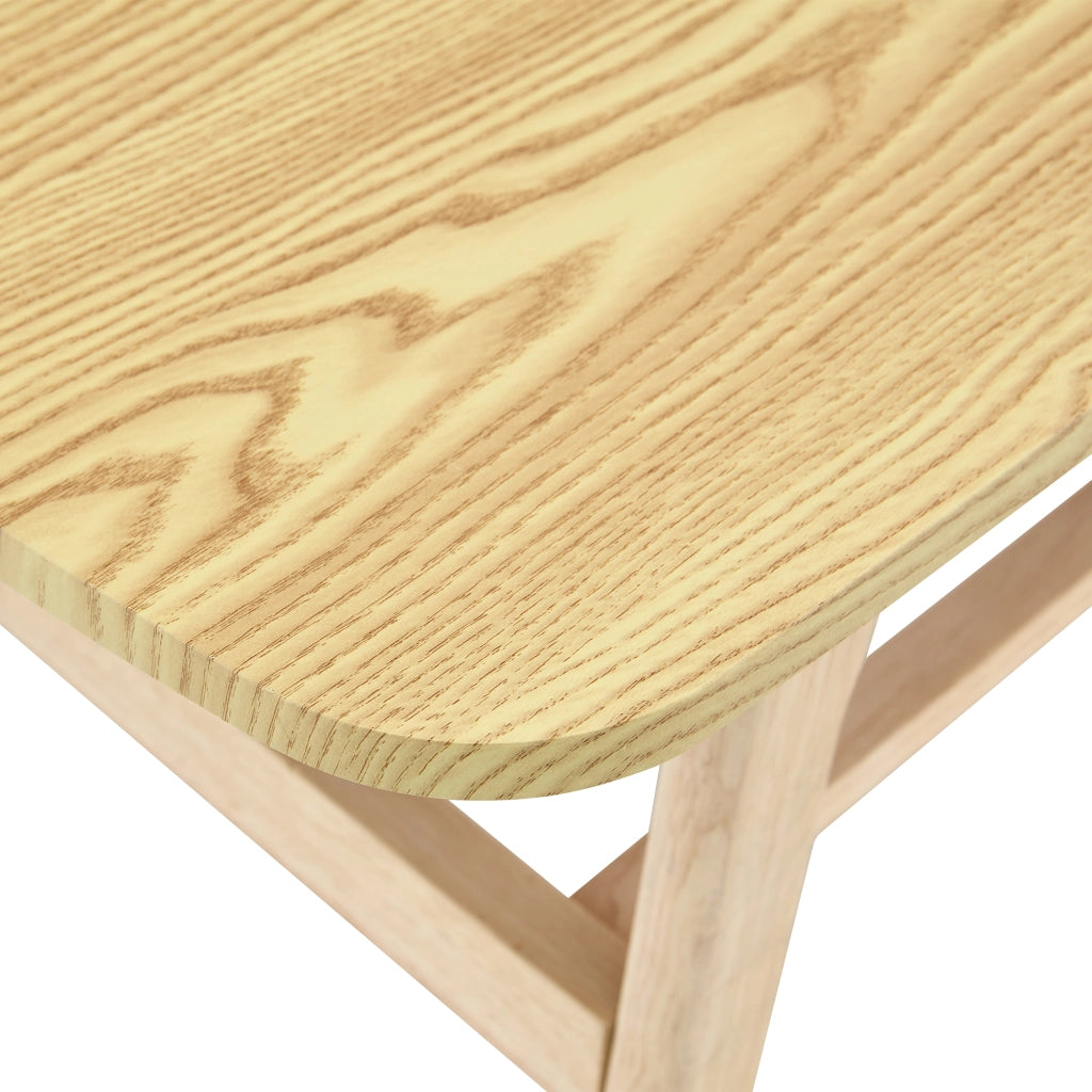 Tavolino basso fisso a due ripiani in legno con ampio spazio contenitore per soggiorno e ufficio 110 × 58 × 19 cm