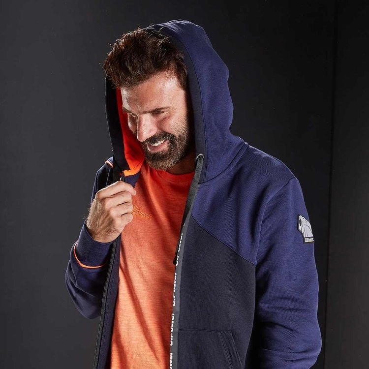 FELPA JUPITER DEEP BLUE- - tg.2XL - 1 pezzi U-POWER