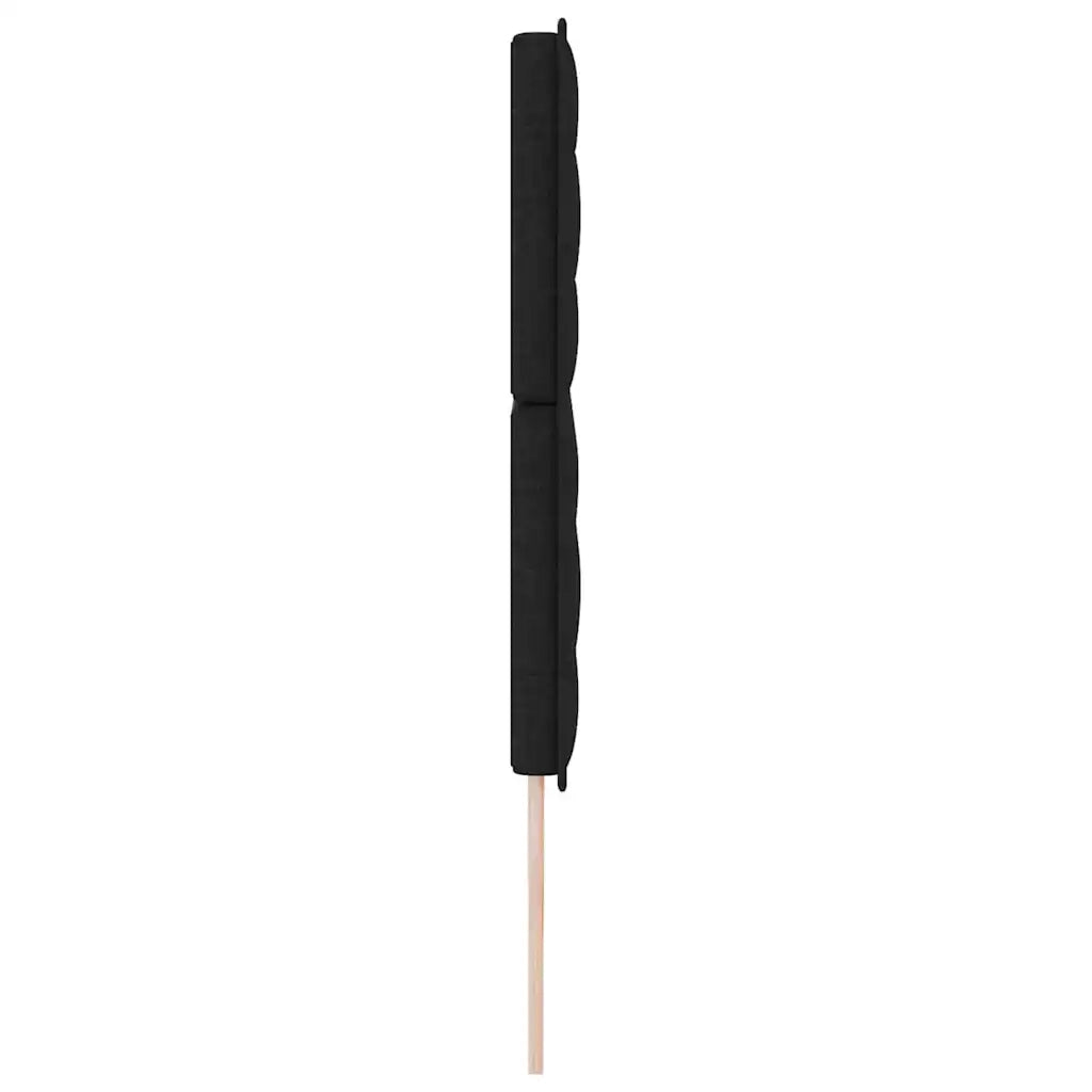 Testiera Nero 200 cm Tessuto 3337707