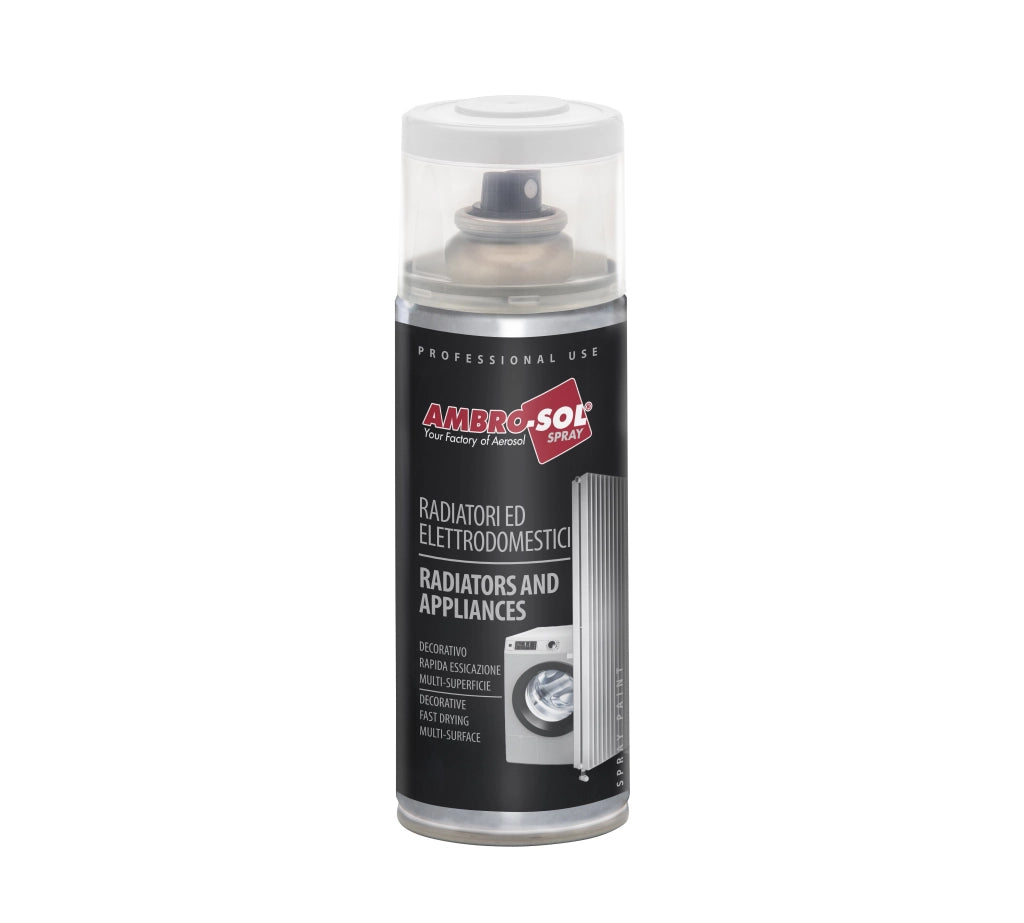 BOMBOLETTA SPRAY ACRILICO ELETTRODOMESTICI 400 ml - Bianco perla - 6 pezzi- AMBROSOL