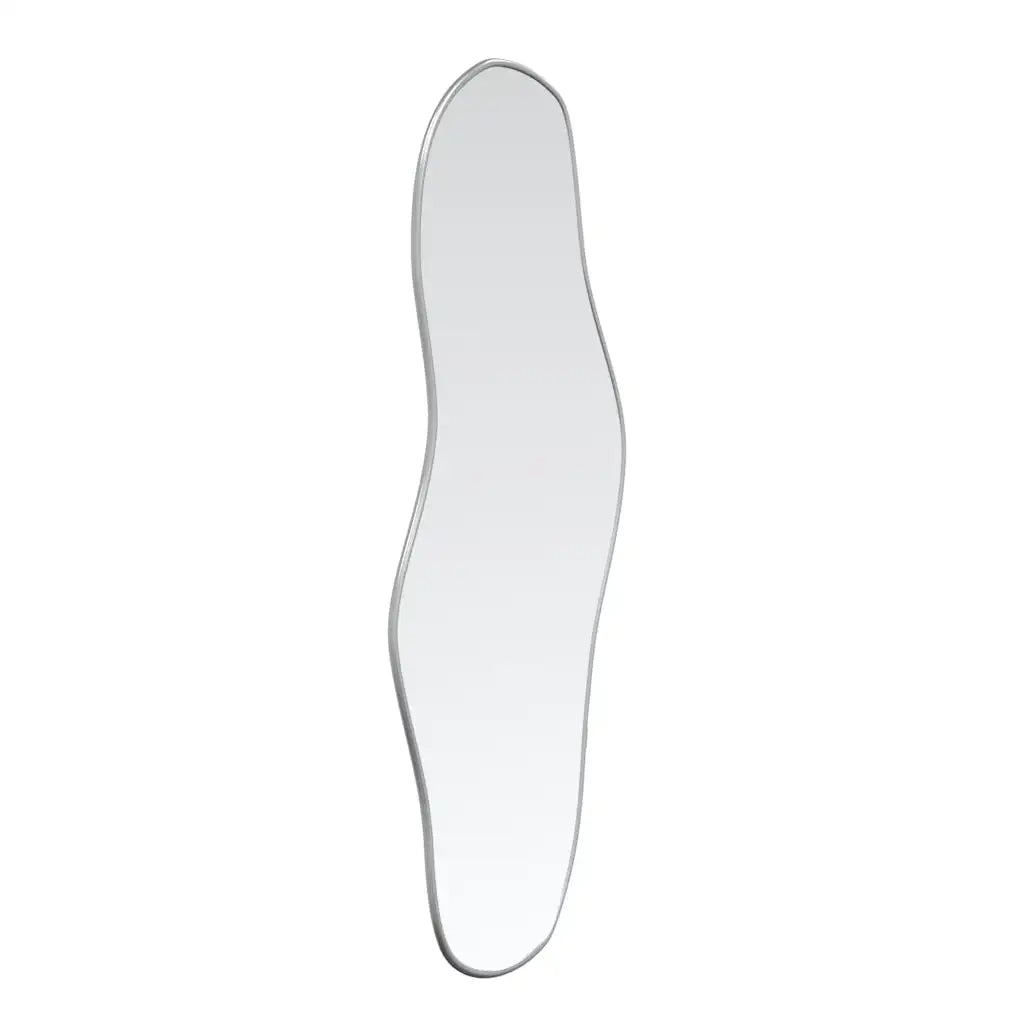 Specchio da Parete Argento 100x45 cm 348258