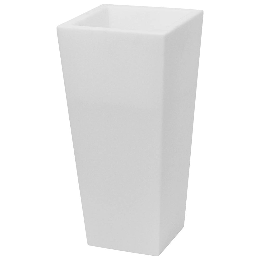 Vaso Luminoso da Giardino a LED 38x38x80 cm in Resina 5W Cedar Multicolore