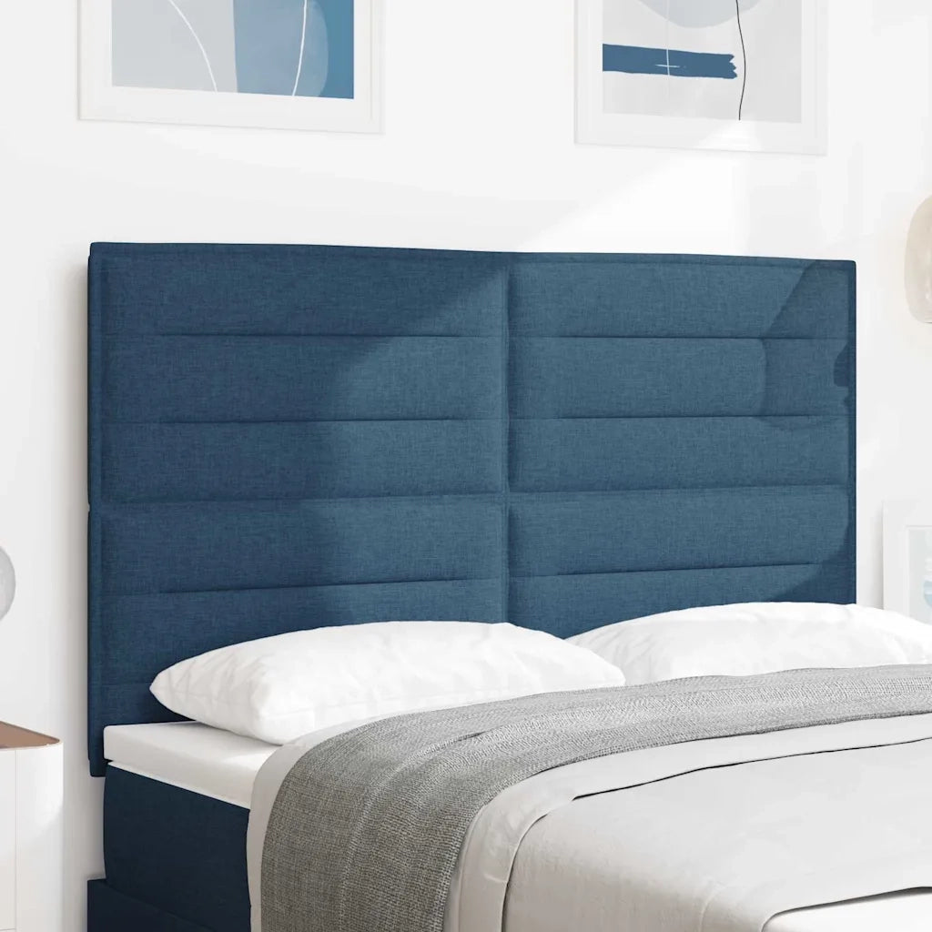 Testiera Blu 160 cm Tessuto 3337697