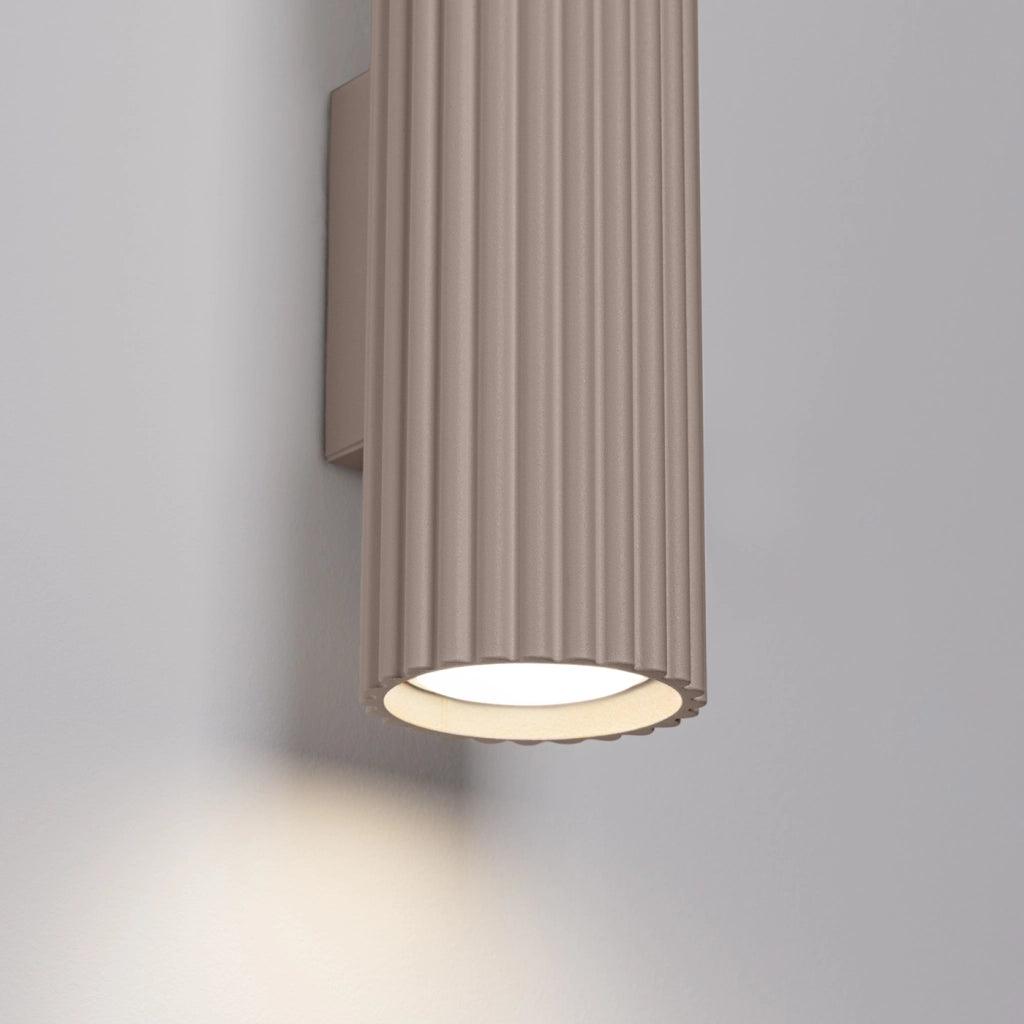 Lampada da parete KARBON 20 taupe