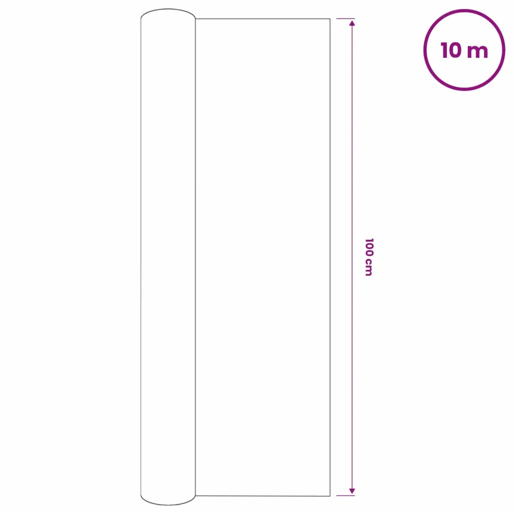 Rete per Privacy Nera 1x10 m in HDPE 195 g/m² 149353