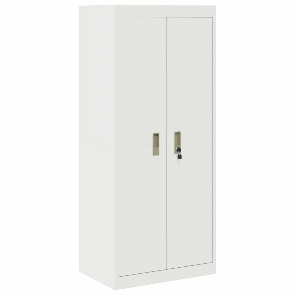 Armadio Bianco 60 x 40 x 140 cm Acciaio