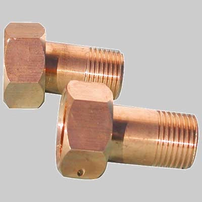 CODOLO CON CALOTTA PER CONTATORI  11/4 x 11/2     MADE IN ITALY