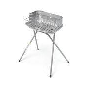 Barbecue carbonella ompagrill 40098 aluminized silver silver