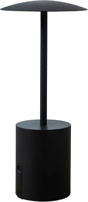 Lampada Led Rocket da tavolo Ricaricabile E Dimmerabile Nera