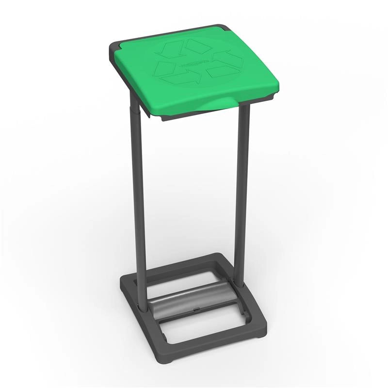 PORTASACCO-PORTARIFIUTI MONO RACCOLTA DIFFERENZIATA PER ESTERNO E INTERNO 31,5X36X80 CM