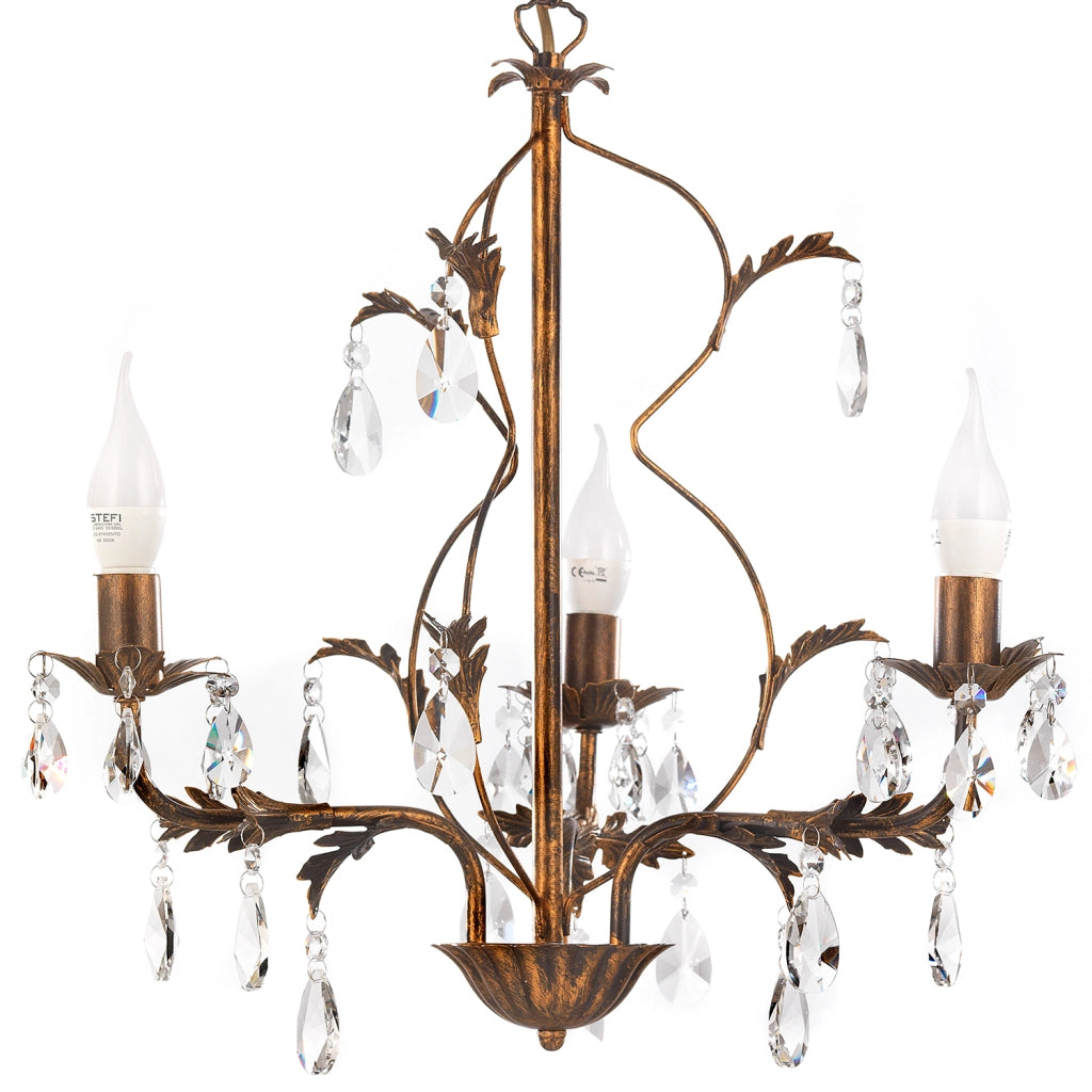 Lampadario 3 luci Teresa