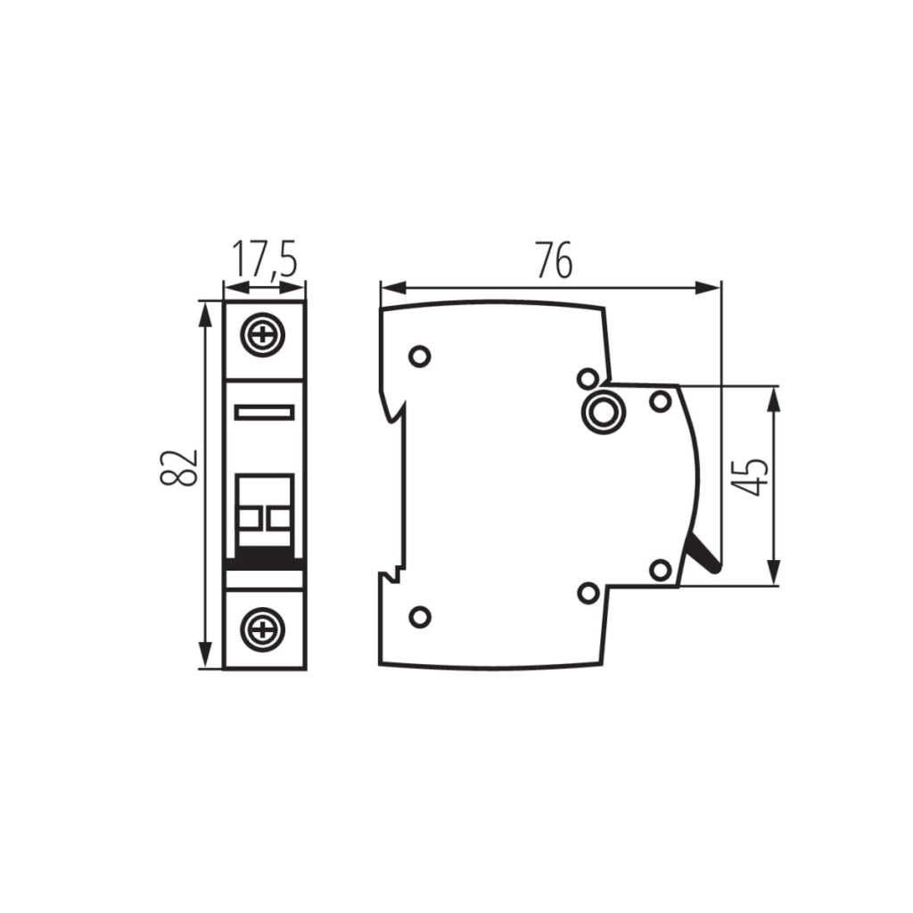 Interruttore sezionatore ideale KMI 40A 1P