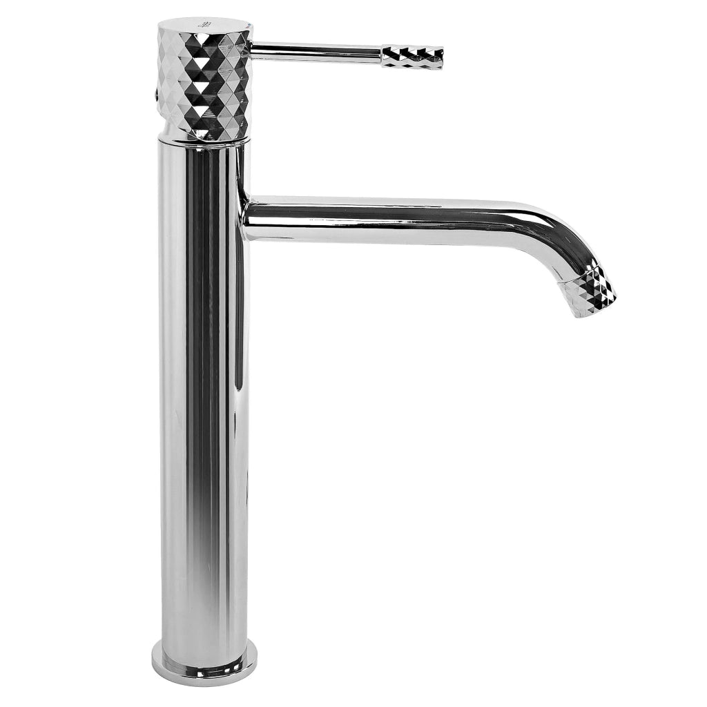 Rubinetto Da Lavabo Rea Lungo Diamond Chrome High