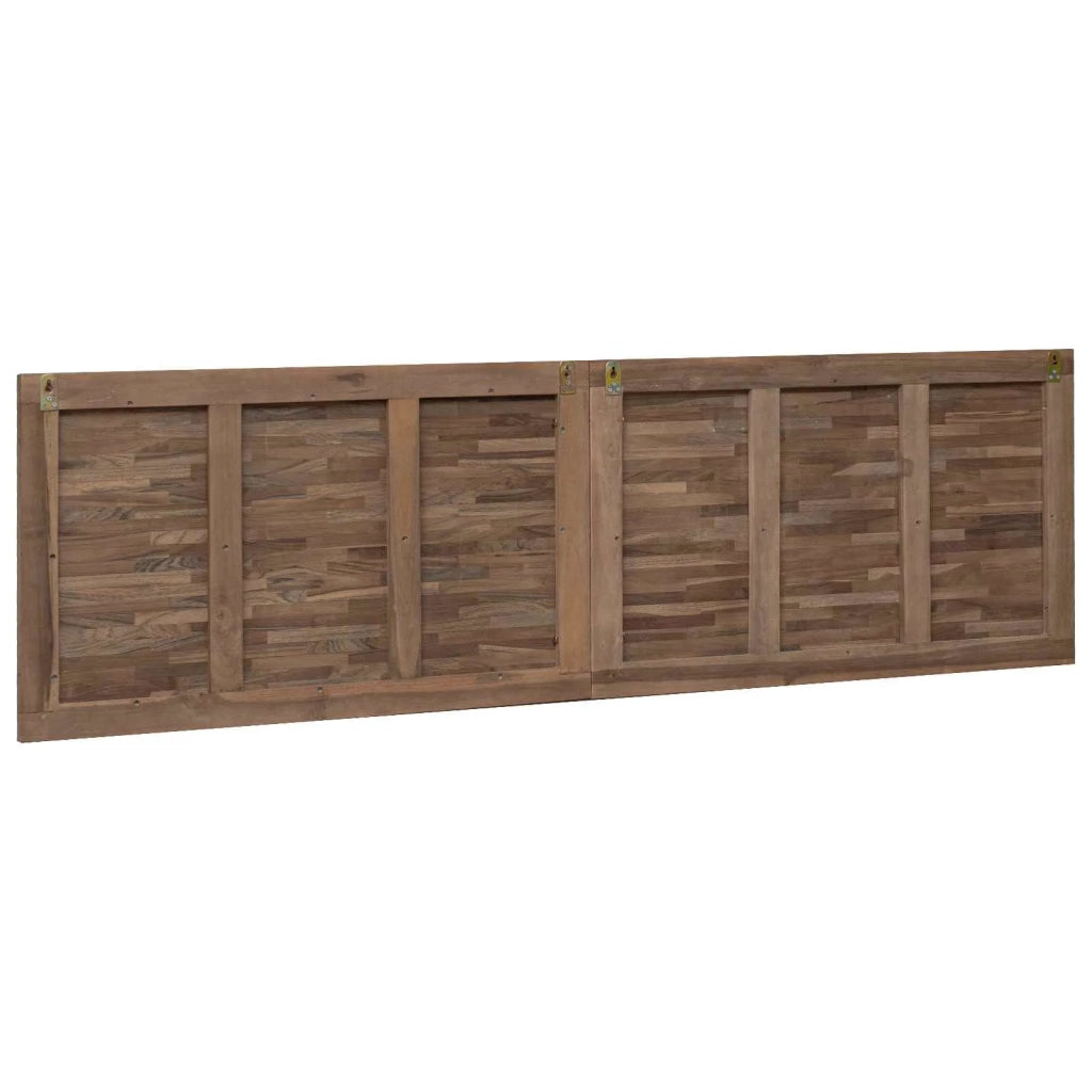 Testiera Naturale 180 cm Legno di teak solido 42024575