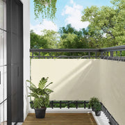 Schermo da balcone 90 x 200 cm Oxford alu rivestito in PU 42030695