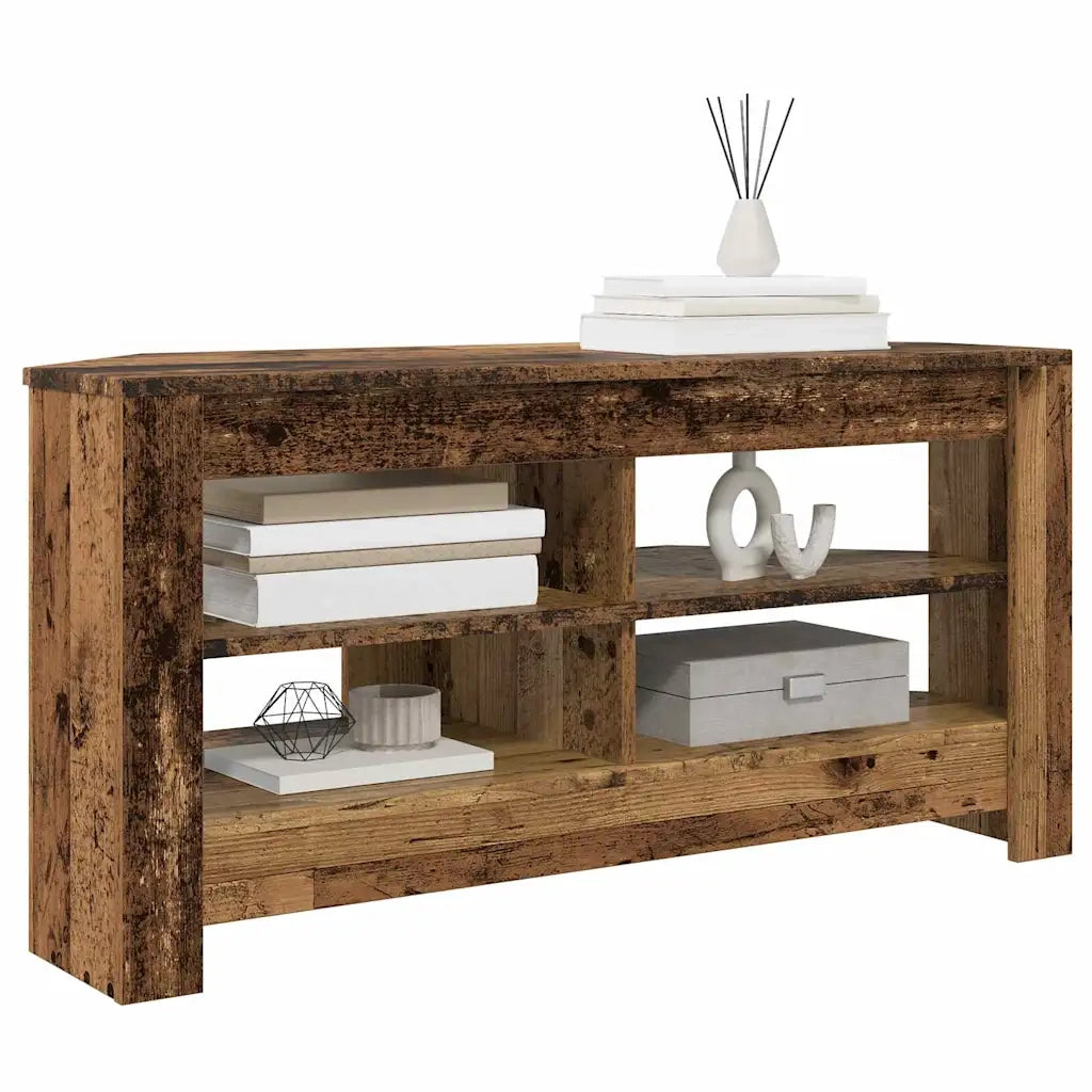 Mobile TV Angolare-Credenza per TV-Console TV Legno vecchio 102 x 40,5 x 45 cm
