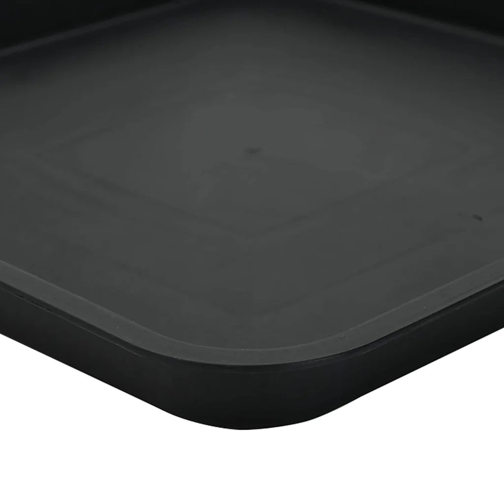 Vasi per Piante 24 pcs Nero 43 x 43 x 33,5 cm Plastica 3403317
