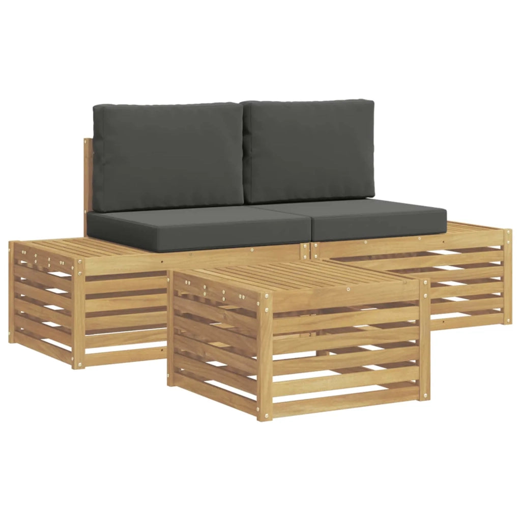 Set di divani da esterno 4 Pezzo 3392462