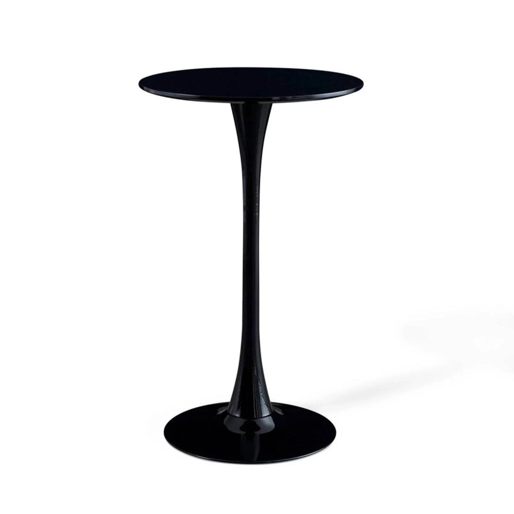 LÚZETE - TAVOLO ALTO SAN ANTONI Ø60 CM NERO