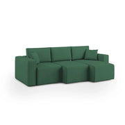 Morfeo Divano 3 sedute tessuto impermeabile 245 cm verde