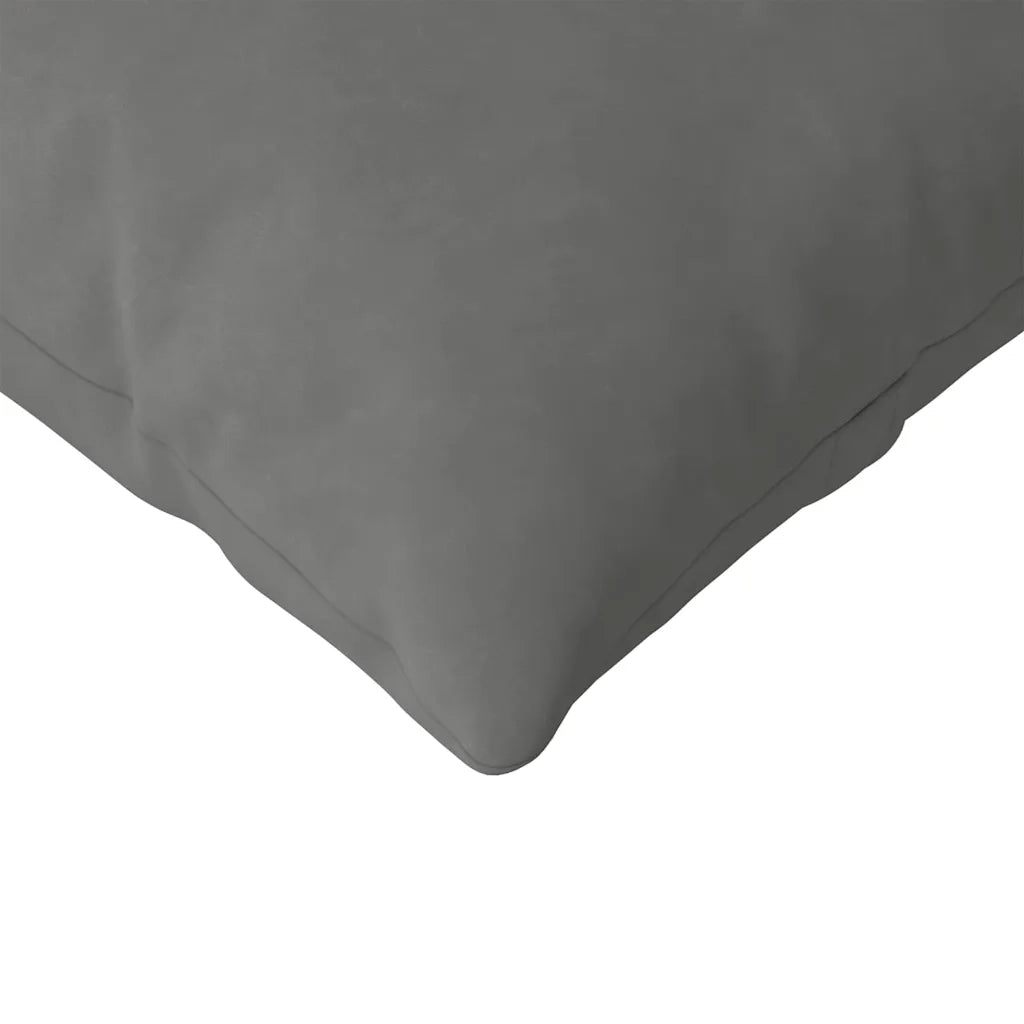 Cuscini da Divano 2 pcs Grigio scuro 120 x 40 cm Tessuto 42013813