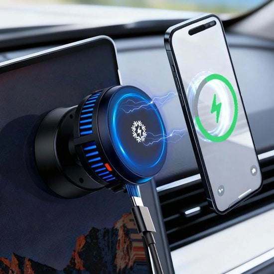 Ottimizzatore per auto con supporto magnetico a 360 gradi