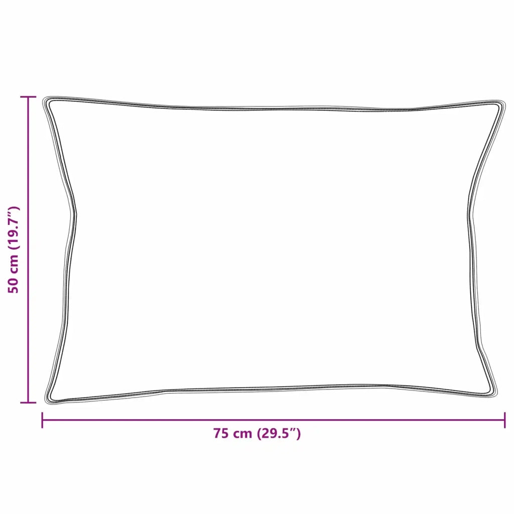 Duvet per Tutte le Stagioni con cuscino 2 pcs Bianco Microfibra 3376548