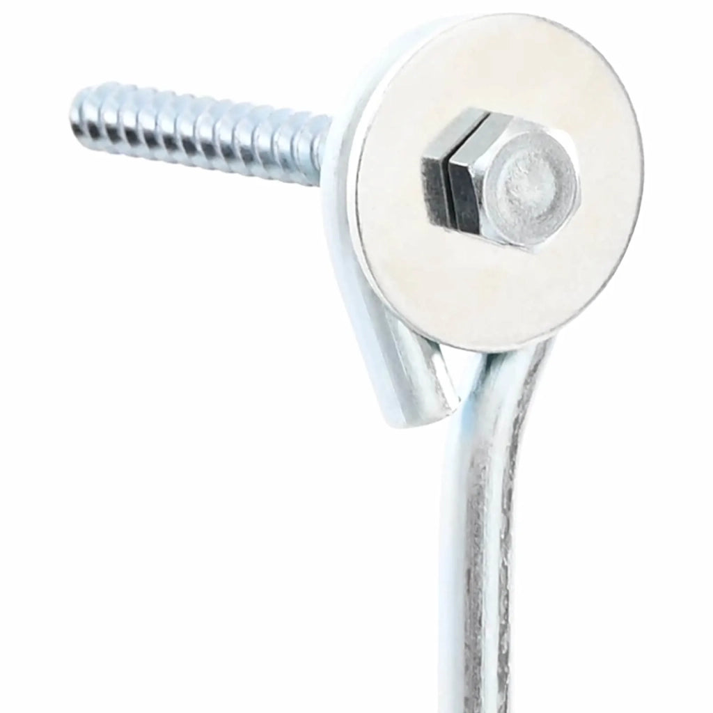 Ancora per Terra 2 pcs Argento Ø10 x 30 cm Metallo Galvanizzato 42052416