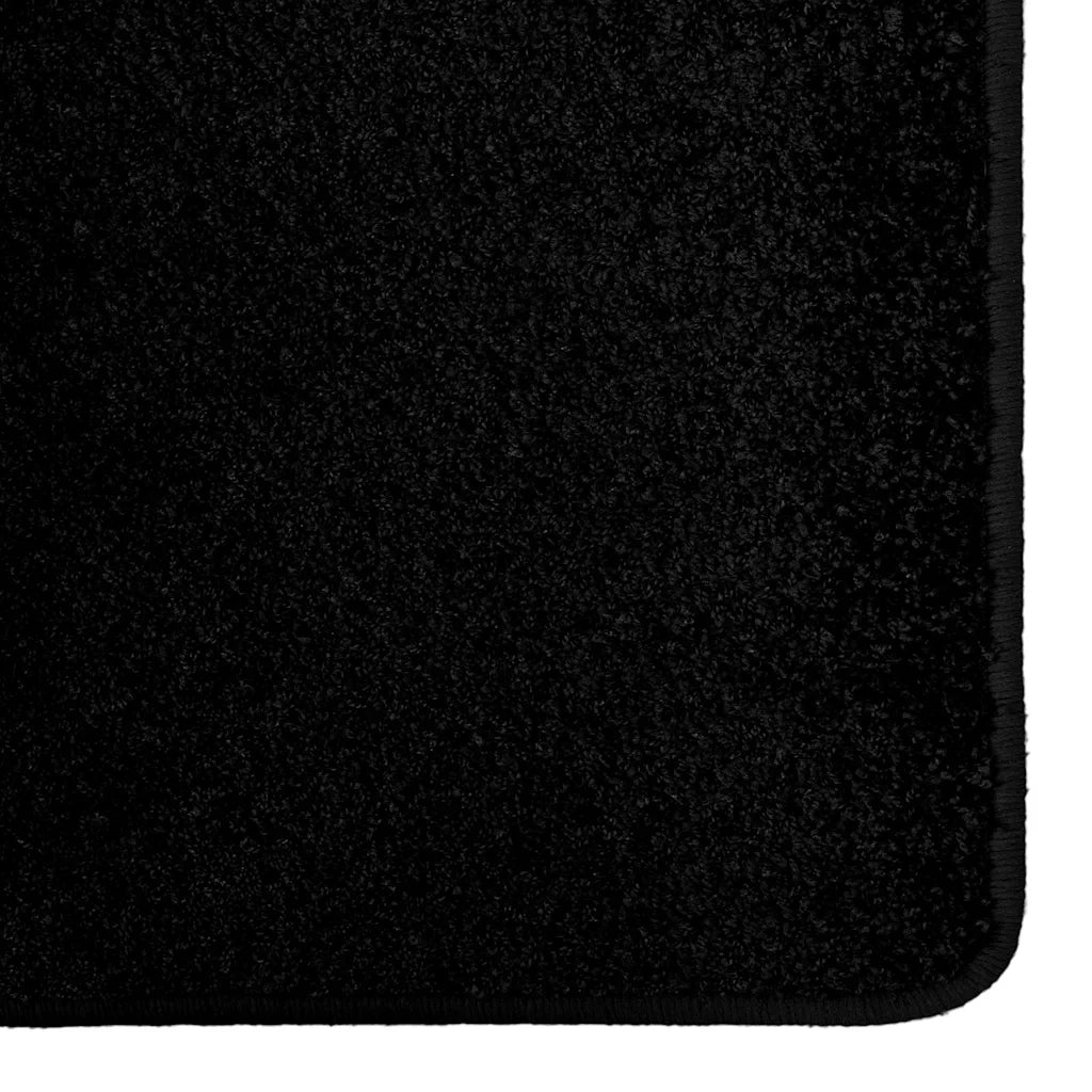 Runner in Moquette | Runner Tappeto Nero 100 x 250 cm 100% Polipropilene Tuft