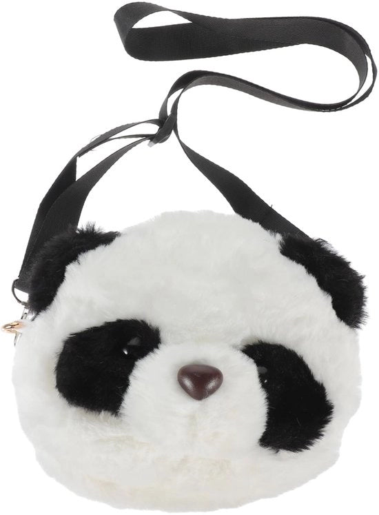 Borsa con panda - Colori multicolor - Ideale per bambine - Borsa ampia e morbida