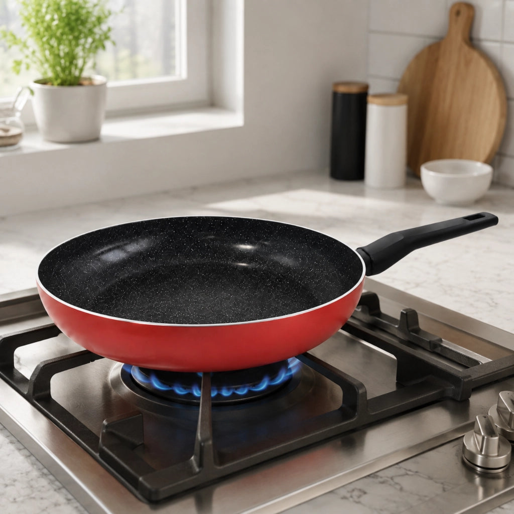 Padella un Manico Ø 18 cm per Induzione - Lavorazione Pressata - Spessore 2,5 mm - Sponda 4 cm - Formato Colazione e Porzione Singola - GMD Italy