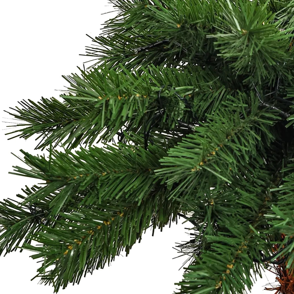 Albero di Natale con LED 210 cm 347635