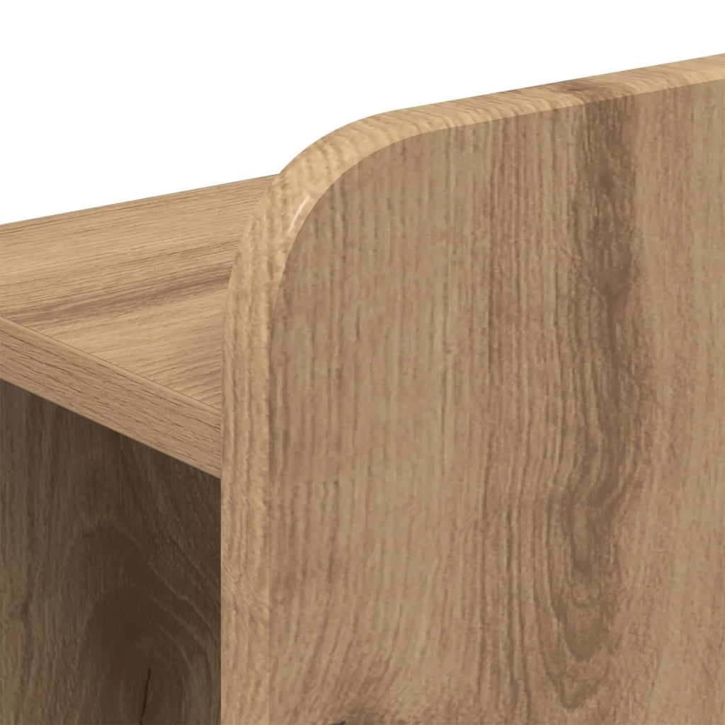 Letto singolo | Letto per adulti | Telaio del letto con storage Rovere Artigianale 90 x 190 cm