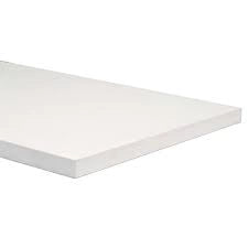 MENSOLA SQUADRATA BIANCA 20X1,8X100 CM- 5,0 pz