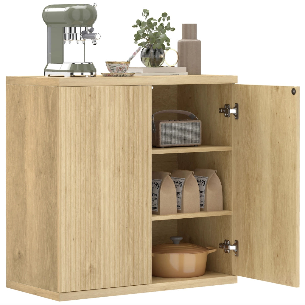 Credenza ¨C Minimal ¨C Rovere 78x39x79