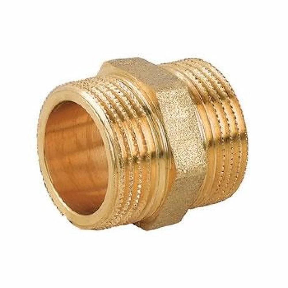 Nipplo doppio ottone d.1 1/4 b08 dfky6th