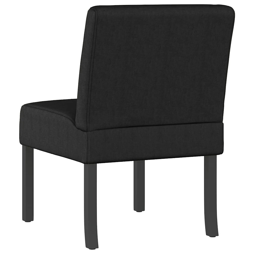 Sedia Pantofola in Tessuto Nero 352459