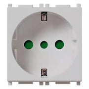 VIMAR PLANA - PRESA 2P+T 16A P30 SILVER
