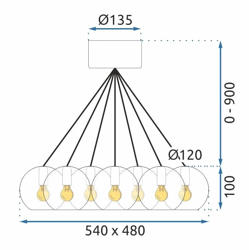 Lampada APP561-13CP