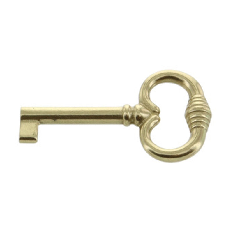 BL CHIAVE P/MOBILI 33708 OTTONE LUCIDO 2 PZ