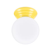 Lampada a parete ZORI giallo IP44