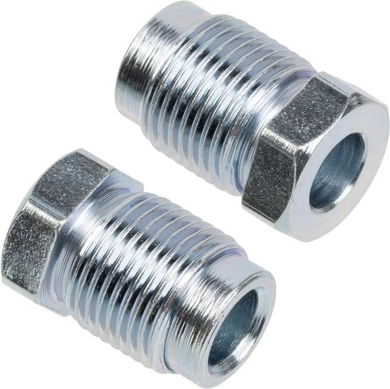 Set di viti a gabbia M12x1 per linea di freno - 2 viti - diametro interno 6,4 mm