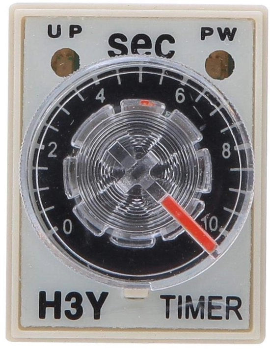 Timer elettrico regolabile - 0-10 s - Modulo a 8 poli - Timer elettrico affidabile e versatile