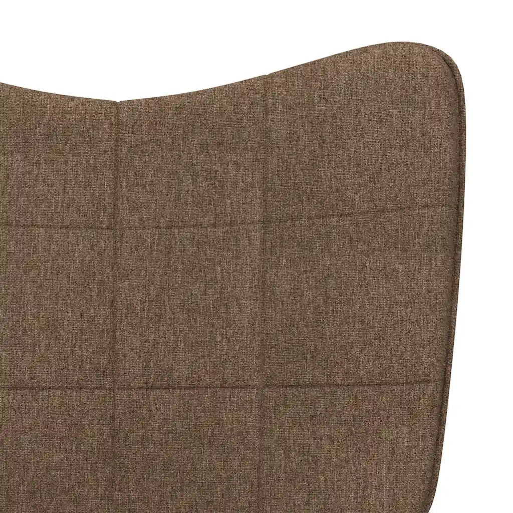 Sedia Relax Marrone in Tessuto 327944