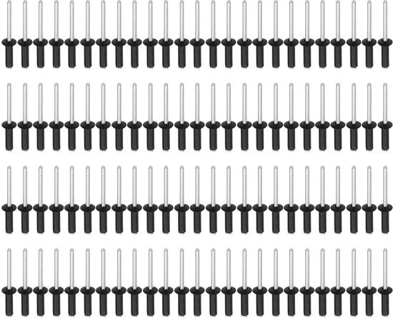Nageli per chiodo 100 pezzi - Chiodi a testa larga - Chiodi blindati - Materiale metallico - Duraturo - Adatto per costruzione/installazione navale - Viti blindate