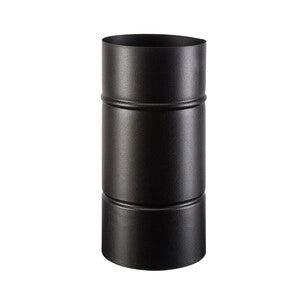 TUBO PORCELLANATO D 12 X H  25CM NERO OPACO CLASSIC- 1,0 pz