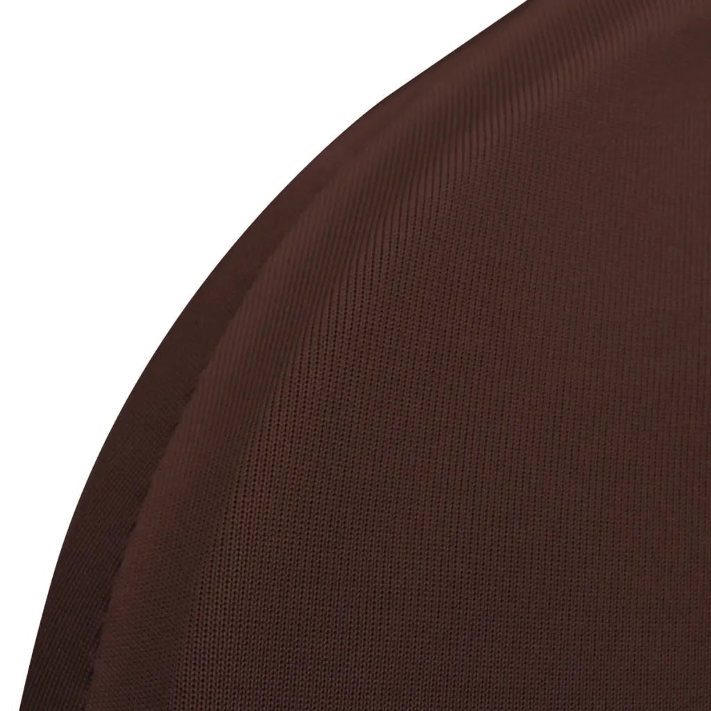 Fodera Elastica per Sedie 6 pz. Marrone 131413